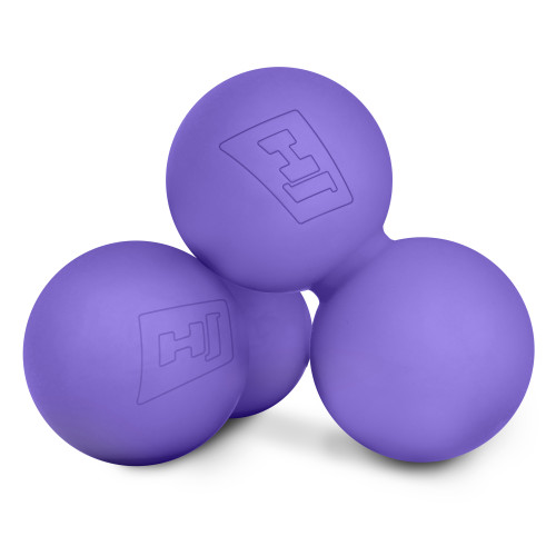 Масажний м'яч  Hop-Sport HS-S063DMB 63 мм violet - фото №3